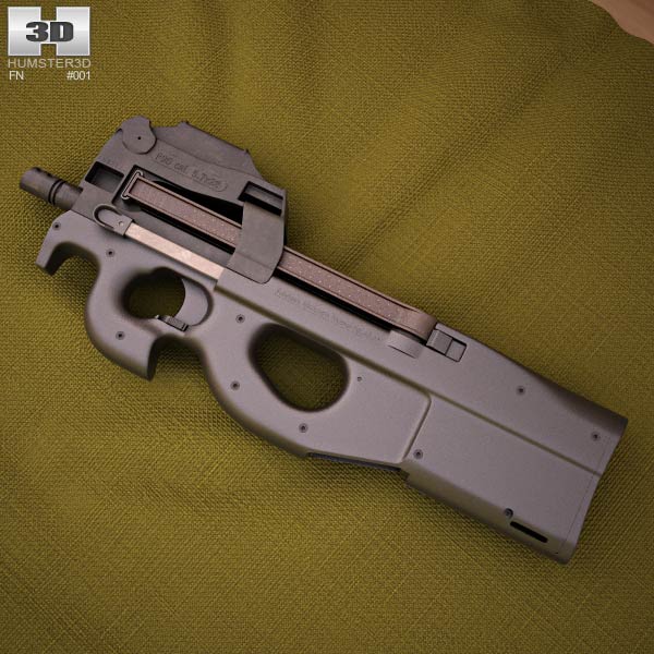 FN P90 3D model